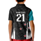 Custom NZ Cricket Pride Kid Polo Shirt Silver Fern Fan Supporter Apparel - Aussie Hoodie
