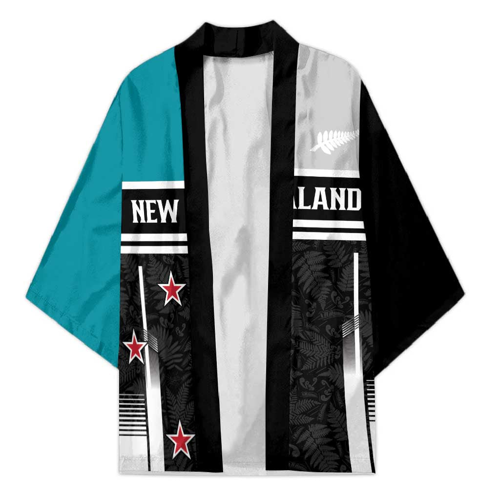 Custom NZ Cricket Pride Kimono Silver Fern Fan Supporter Apparel - Aussie Hoodie