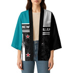 Custom NZ Cricket Pride Kimono Silver Fern Fan Supporter Apparel - Aussie Hoodie