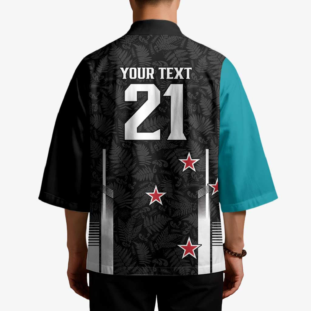 Custom NZ Cricket Pride Kimono Silver Fern Fan Supporter Apparel - Aussie Hoodie