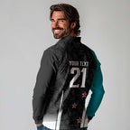 Custom NZ Cricket Pride Long Sleeve Polo Shirt Silver Fern Fan Supporter Apparel - Aussie Hoodie