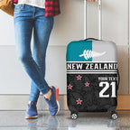 Custom NZ Cricket Pride Luggage Cover Silver Fern Fan Supporter Apparel - Aussie Hoodie