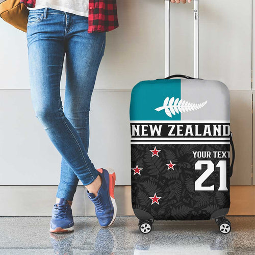 Custom NZ Cricket Pride Luggage Cover Silver Fern Fan Supporter Apparel - Aussie Hoodie