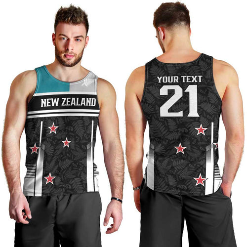 Custom NZ Cricket Pride Men Tank Top Silver Fern Fan Supporter Apparel - Aussie Hoodie