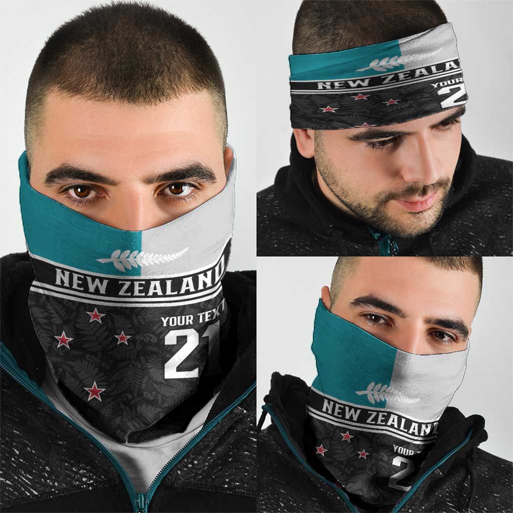 Custom NZ Cricket Pride Neck Gaiter Silver Fern Fan Supporter Apparel - Aussie Hoodie
