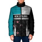 Custom NZ Cricket Pride Padded Jacket Silver Fern Fan Supporter Apparel - Aussie Hoodie