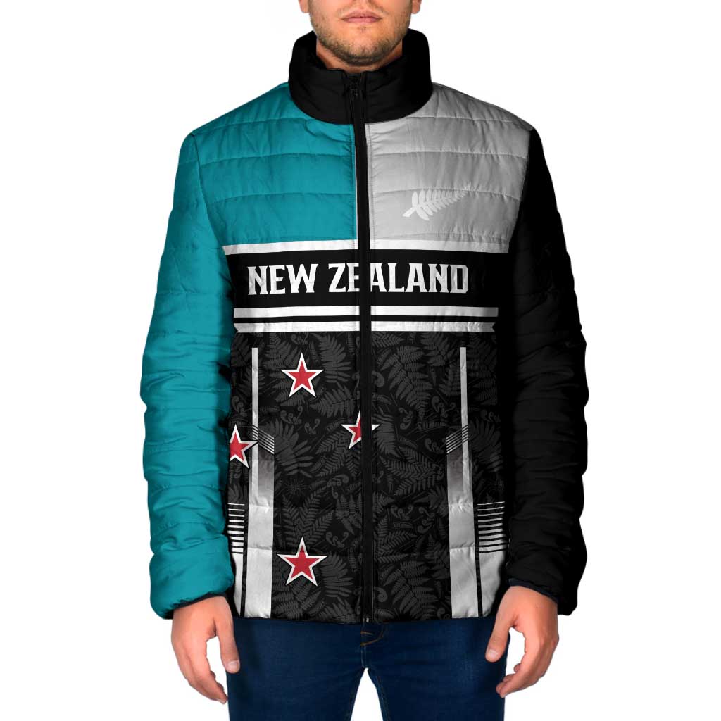 Custom NZ Cricket Pride Padded Jacket Silver Fern Fan Supporter Apparel - Aussie Hoodie