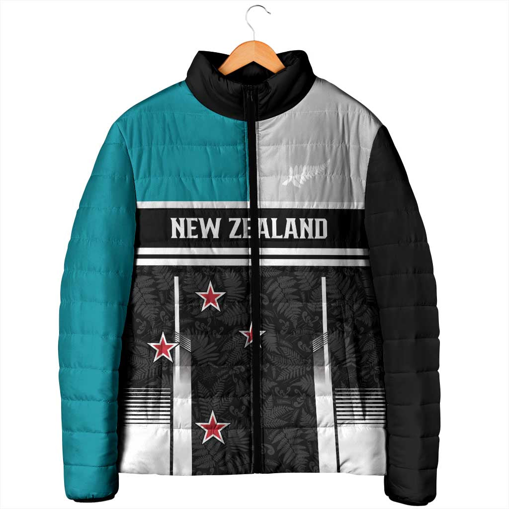 Custom NZ Cricket Pride Padded Jacket Silver Fern Fan Supporter Apparel - Aussie Hoodie