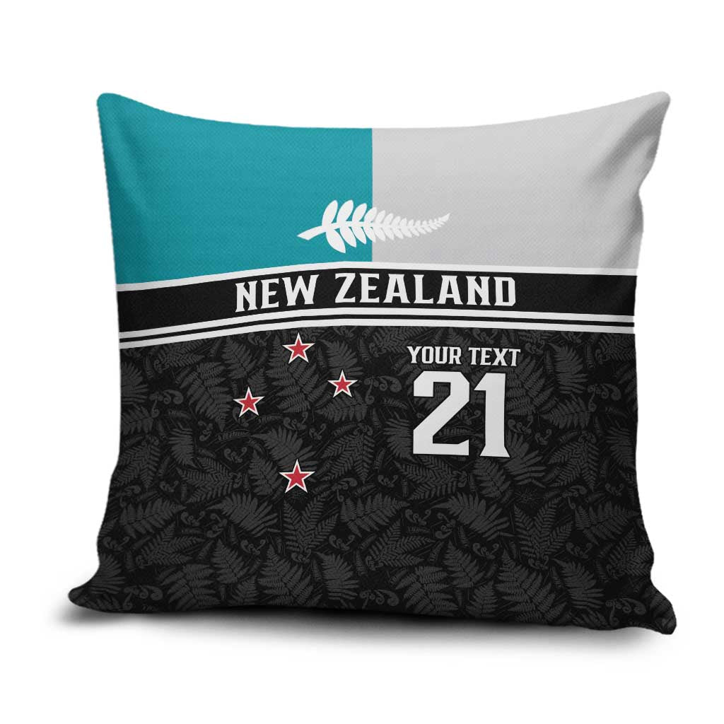 Custom NZ Cricket Pride Pillow Cover Silver Fern Fan Supporter Apparel - Aussie Hoodie