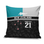 Custom NZ Cricket Pride Pillow Cover Silver Fern Fan Supporter Apparel - Aussie Hoodie