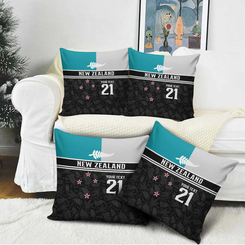 Custom NZ Cricket Pride Pillow Cover Silver Fern Fan Supporter Apparel - Aussie Hoodie
