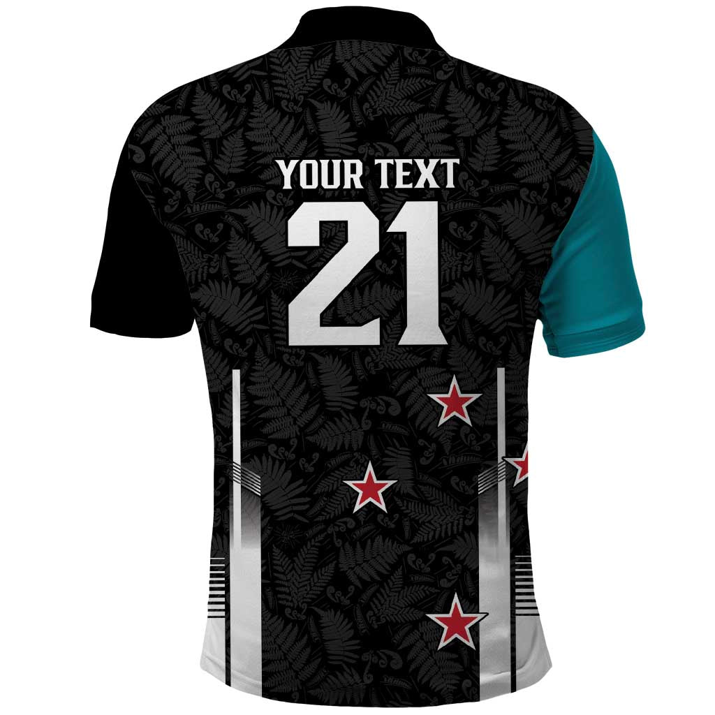 Custom NZ Cricket Pride Polo Shirt Silver Fern Fan Supporter Apparel - Aussie Hoodie