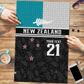 Custom NZ Cricket Pride Puzzle Silver Fern Fan Supporter Apparel - Aussie Hoodie
