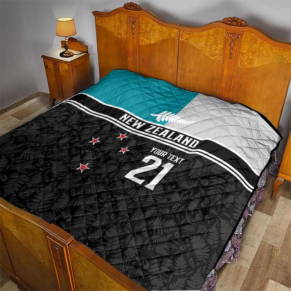 Custom NZ Cricket Pride Quilt Silver Fern Fan Supporter Apparel - Aussie Hoodie