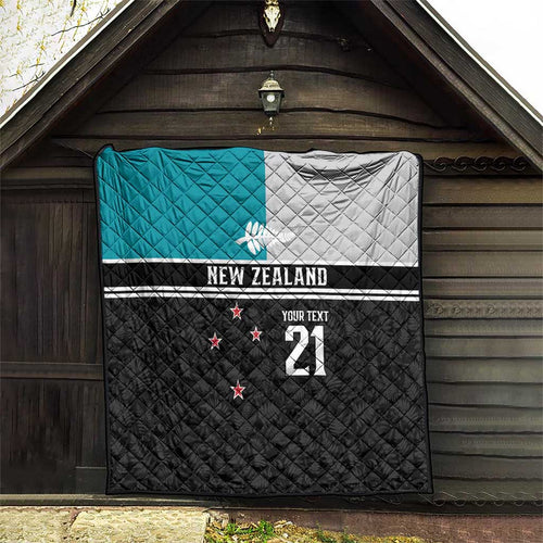 Custom NZ Cricket Pride Quilt Silver Fern Fan Supporter Apparel - Aussie Hoodie