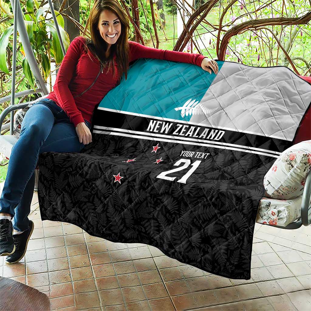 Custom NZ Cricket Pride Quilt Silver Fern Fan Supporter Apparel - Aussie Hoodie