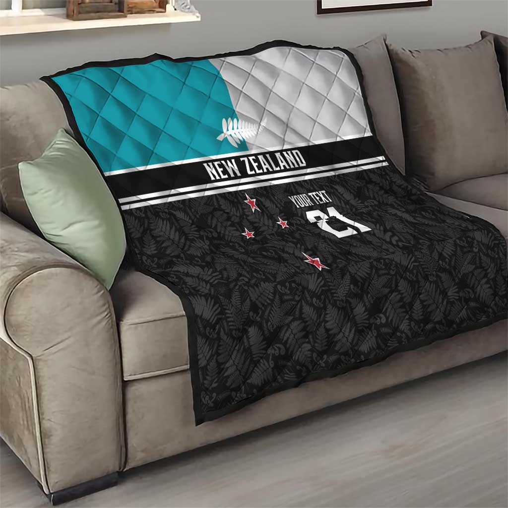 Custom NZ Cricket Pride Quilt Silver Fern Fan Supporter Apparel - Aussie Hoodie