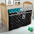 Custom NZ Cricket Pride Quilt Silver Fern Fan Supporter Apparel - Aussie Hoodie