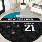 Custom NZ Cricket Pride Round Carpet Silver Fern Fan Supporter Apparel - Aussie Hoodie