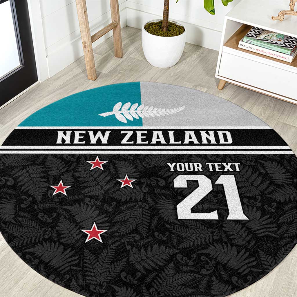 Custom NZ Cricket Pride Round Carpet Silver Fern Fan Supporter Apparel - Aussie Hoodie