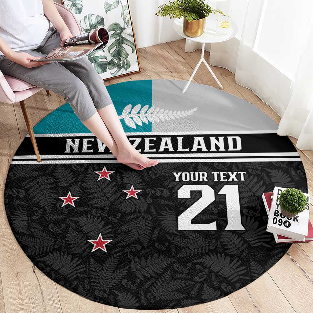 Custom NZ Cricket Pride Round Carpet Silver Fern Fan Supporter Apparel - Aussie Hoodie