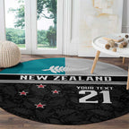 Custom NZ Cricket Pride Round Carpet Silver Fern Fan Supporter Apparel - Aussie Hoodie