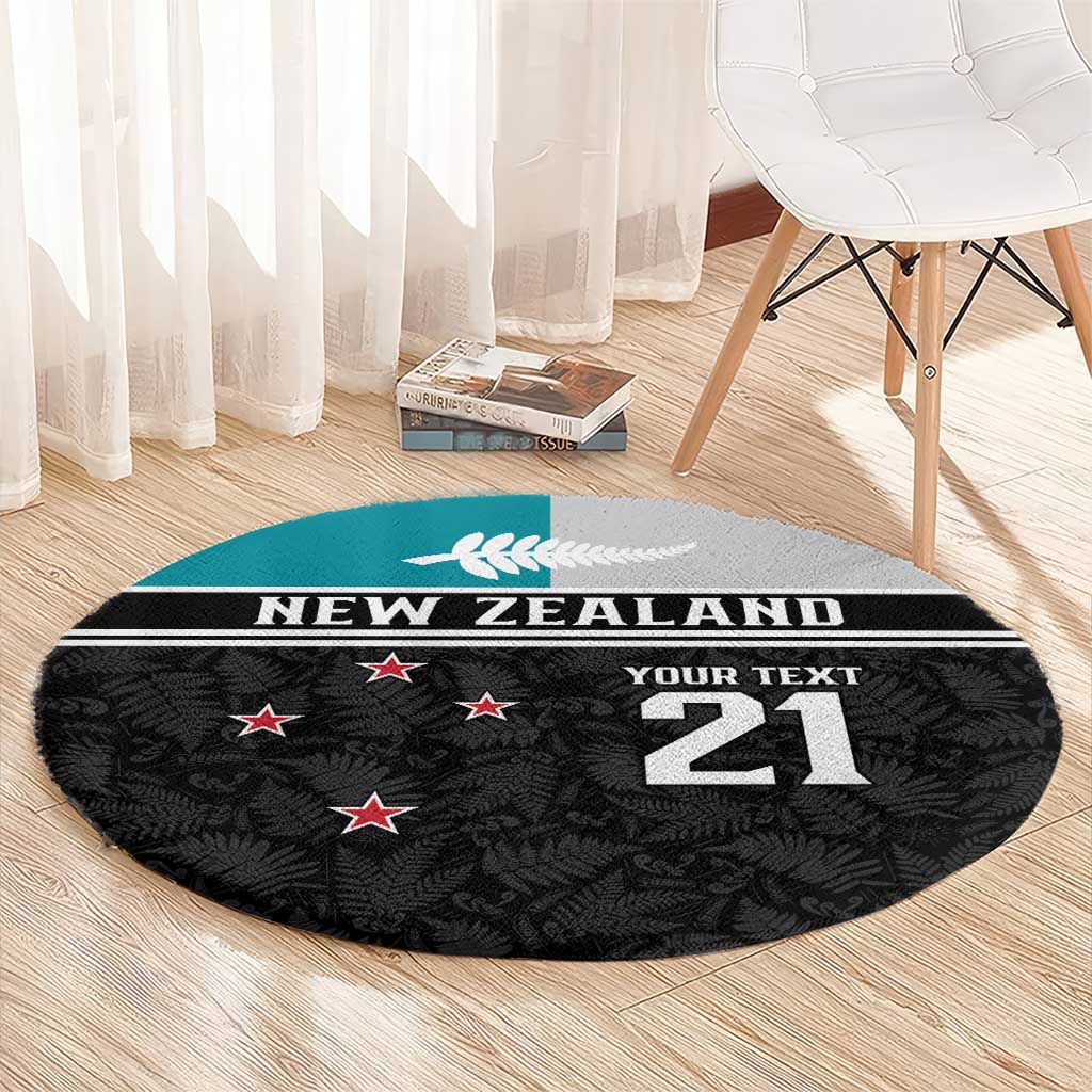 Custom NZ Cricket Pride Round Carpet Silver Fern Fan Supporter Apparel - Aussie Hoodie