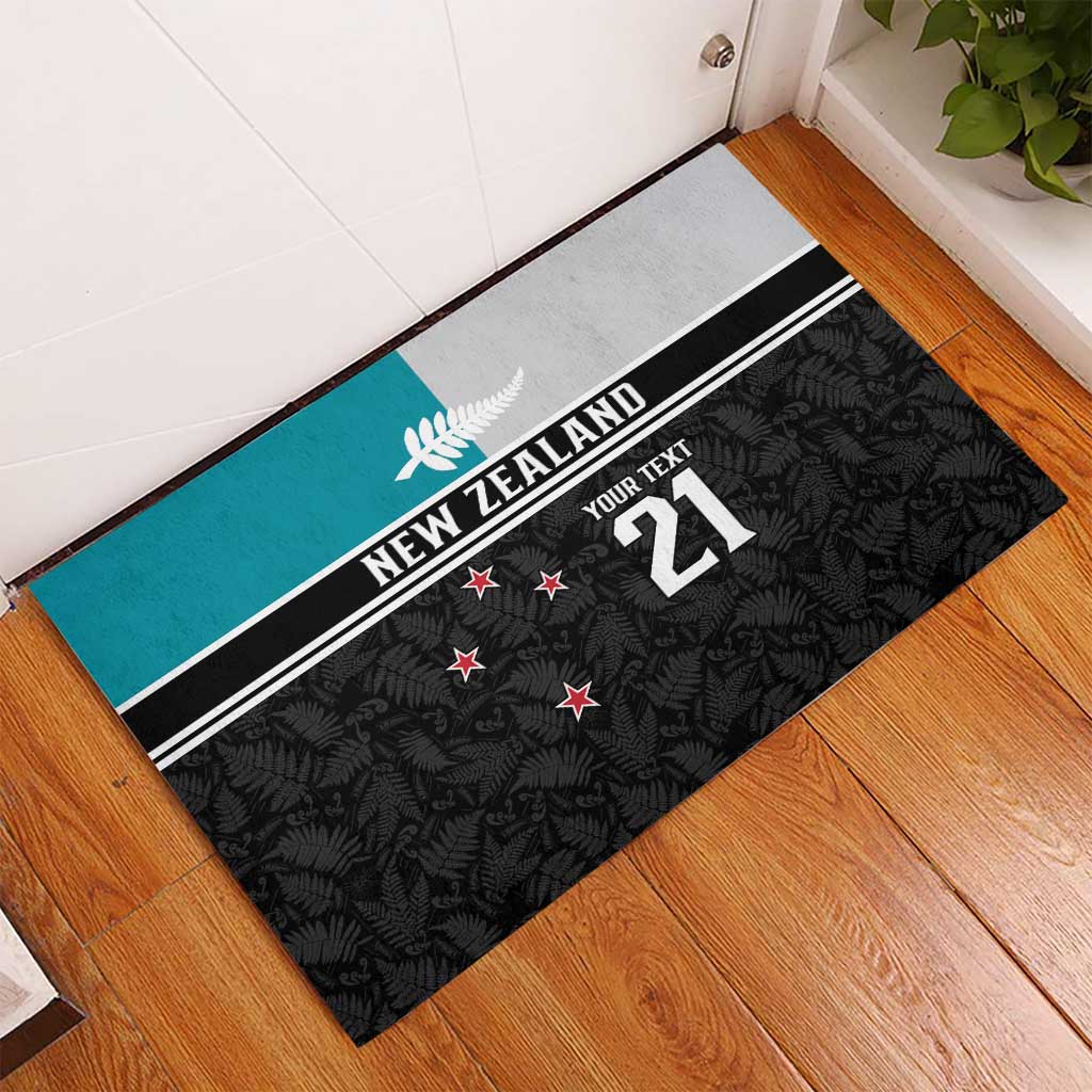 Custom NZ Cricket Pride Rubber Doormat Silver Fern Fan Supporter Apparel - Aussie Hoodie