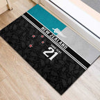 Custom NZ Cricket Pride Rubber Doormat Silver Fern Fan Supporter Apparel - Aussie Hoodie