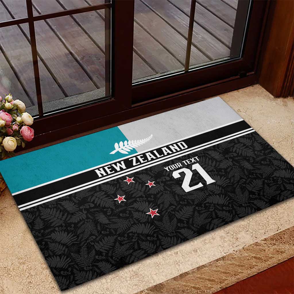 Custom NZ Cricket Pride Rubber Doormat Silver Fern Fan Supporter Apparel - Aussie Hoodie