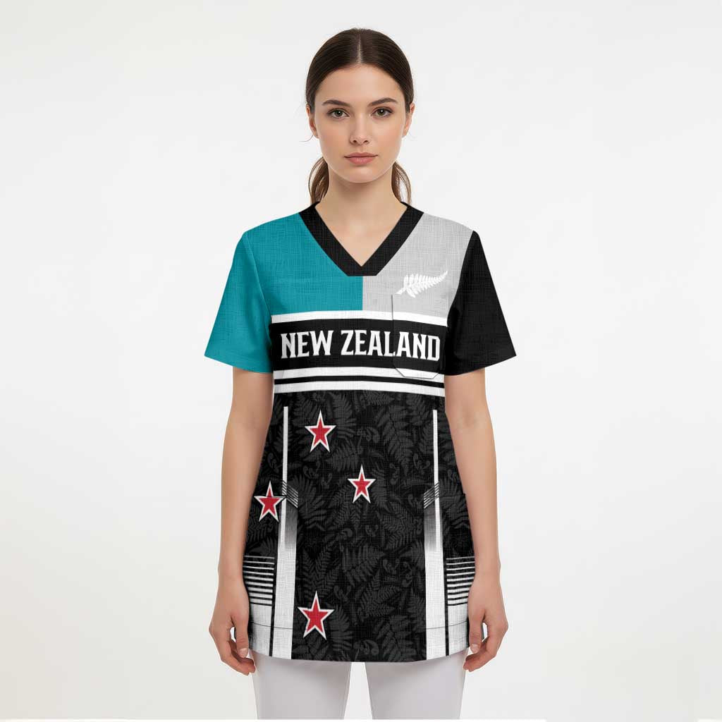 Custom NZ Cricket Pride Scrub Top Silver Fern Fan Supporter Apparel - Aussie Hoodie