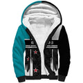 Custom NZ Cricket Pride Sherpa Hoodie Silver Fern Fan Supporter Apparel - Aussie Hoodie