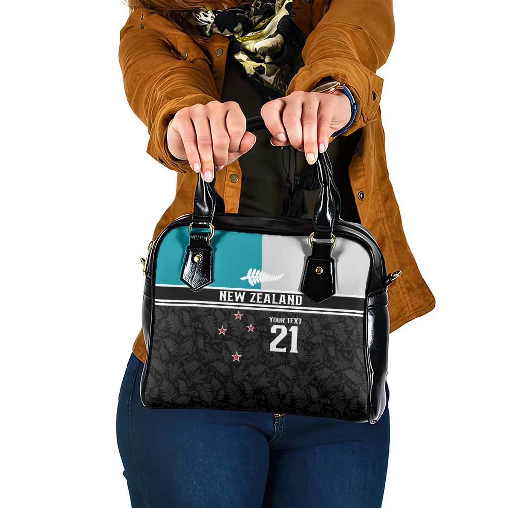 Custom NZ Cricket Pride Shoulder Handbag Silver Fern Fan Supporter Apparel - Aussie Hoodie