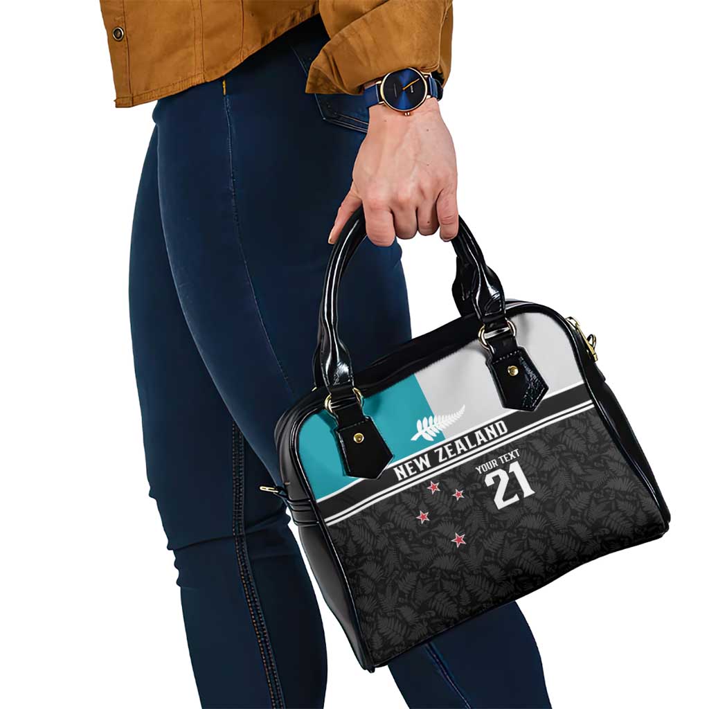 Custom NZ Cricket Pride Shoulder Handbag Silver Fern Fan Supporter Apparel - Aussie Hoodie