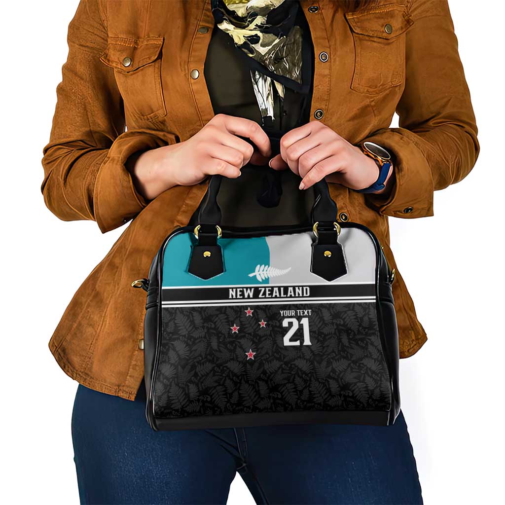 Custom NZ Cricket Pride Shoulder Handbag Silver Fern Fan Supporter Apparel - Aussie Hoodie