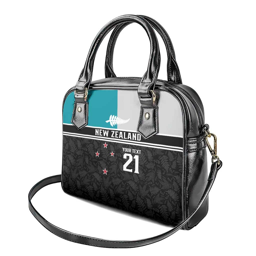Custom NZ Cricket Pride Shoulder Handbag Silver Fern Fan Supporter Apparel - Aussie Hoodie