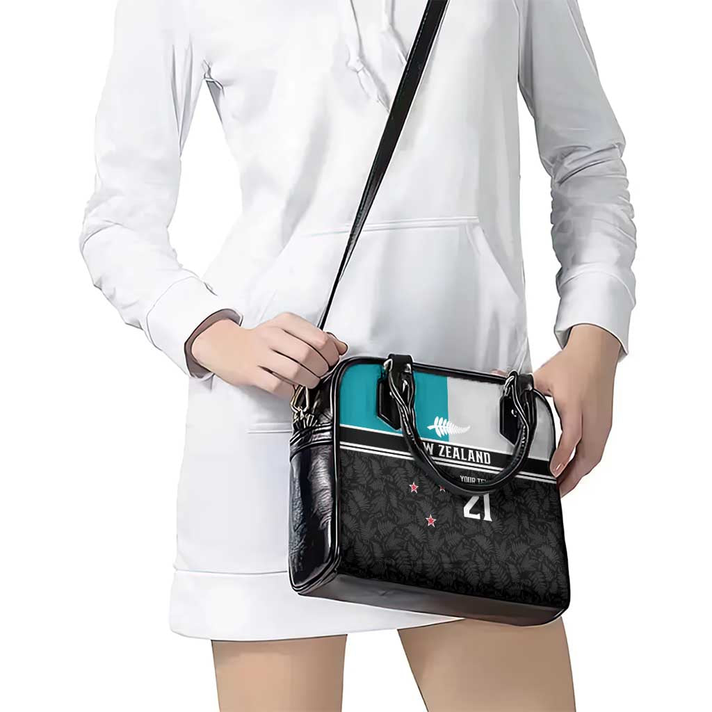 Custom NZ Cricket Pride Shoulder Handbag Silver Fern Fan Supporter Apparel - Aussie Hoodie