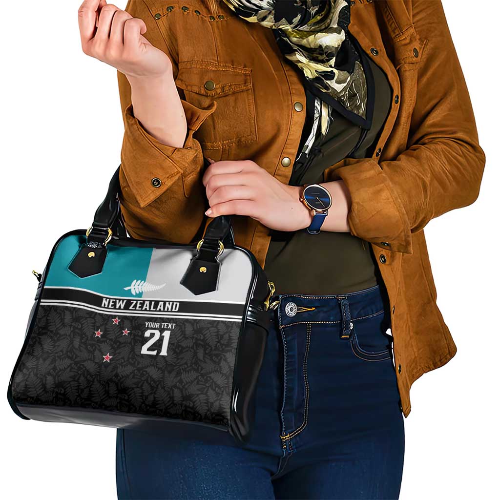 Custom NZ Cricket Pride Shoulder Handbag Silver Fern Fan Supporter Apparel - Aussie Hoodie