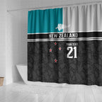 Custom NZ Cricket Pride Shower Curtain Silver Fern Fan Supporter Apparel - Aussie Hoodie
