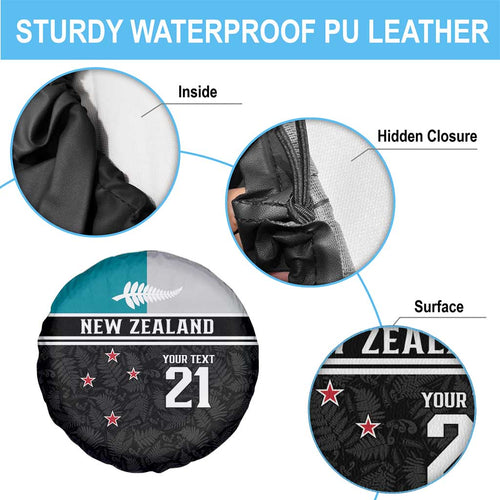 Custom NZ Cricket Pride Spare Tire Cover Silver Fern Fan Supporter Apparel - Aussie Hoodie