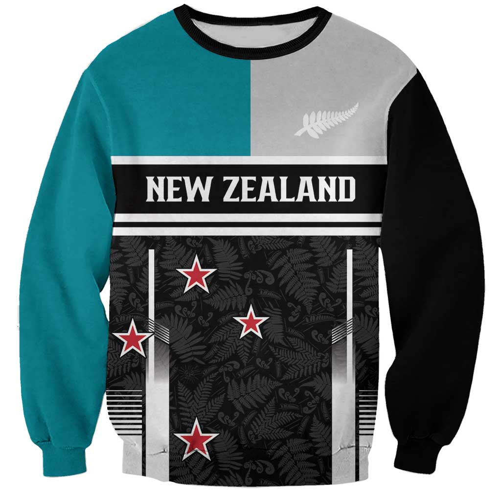 Custom NZ Cricket Pride Sweatshirt Silver Fern Fan Supporter Apparel - Aussie Hoodie