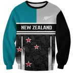 Custom NZ Cricket Pride Sweatshirt Silver Fern Fan Supporter Apparel - Aussie Hoodie
