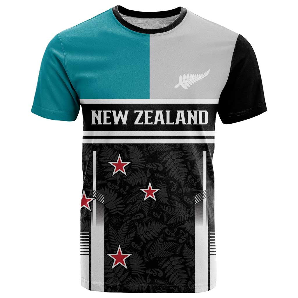 Custom NZ Cricket Pride T Shirt Silver Fern Fan Supporter Apparel - Aussie Hoodie