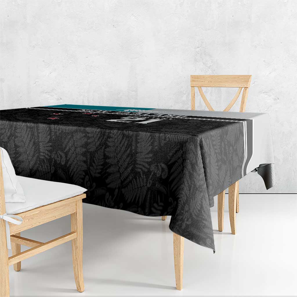 Custom NZ Cricket Pride Tablecloth Silver Fern Fan Supporter Apparel - Aussie Hoodie
