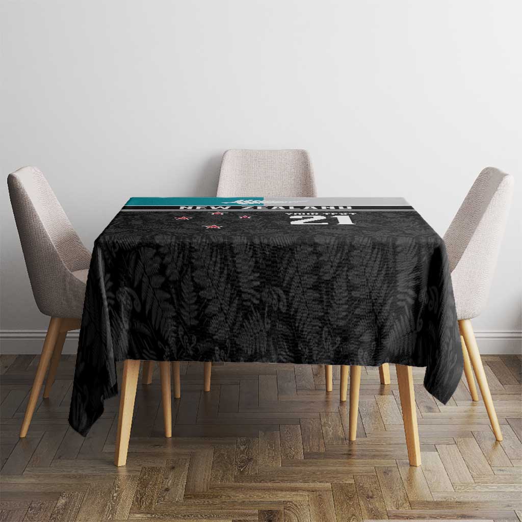 Custom NZ Cricket Pride Tablecloth Silver Fern Fan Supporter Apparel - Aussie Hoodie