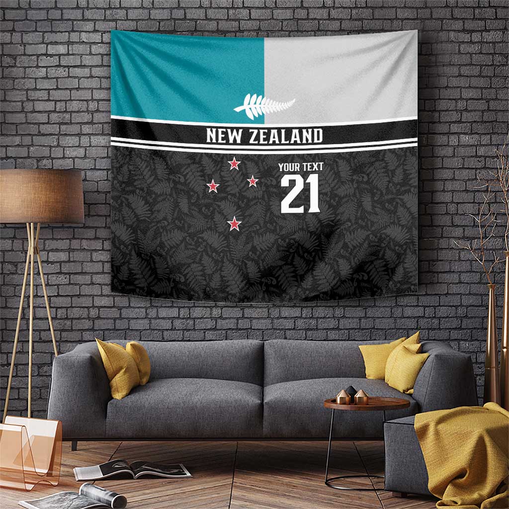 Custom NZ Cricket Pride Tapestry Silver Fern Fan Supporter Apparel - Aussie Hoodie