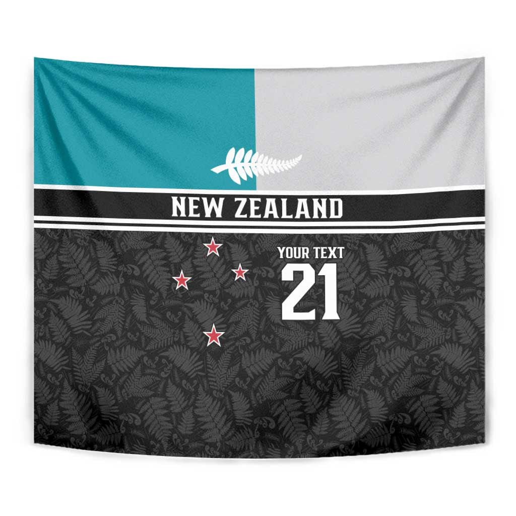 Custom NZ Cricket Pride Tapestry Silver Fern Fan Supporter Apparel - Aussie Hoodie