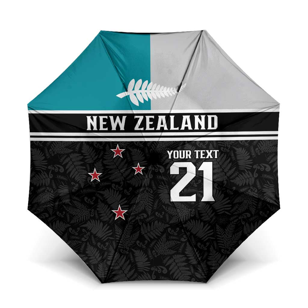 Custom NZ Cricket Pride Umbrella Silver Fern Fan Supporter Apparel - Aussie Hoodie