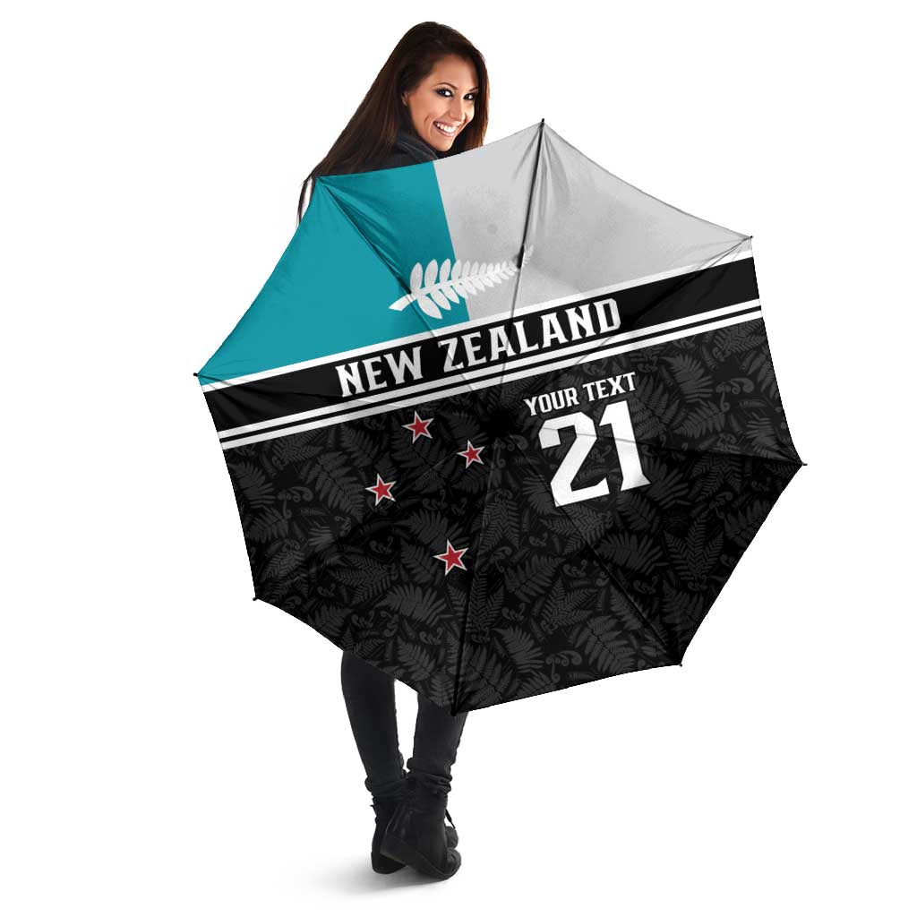 Custom NZ Cricket Pride Umbrella Silver Fern Fan Supporter Apparel - Aussie Hoodie