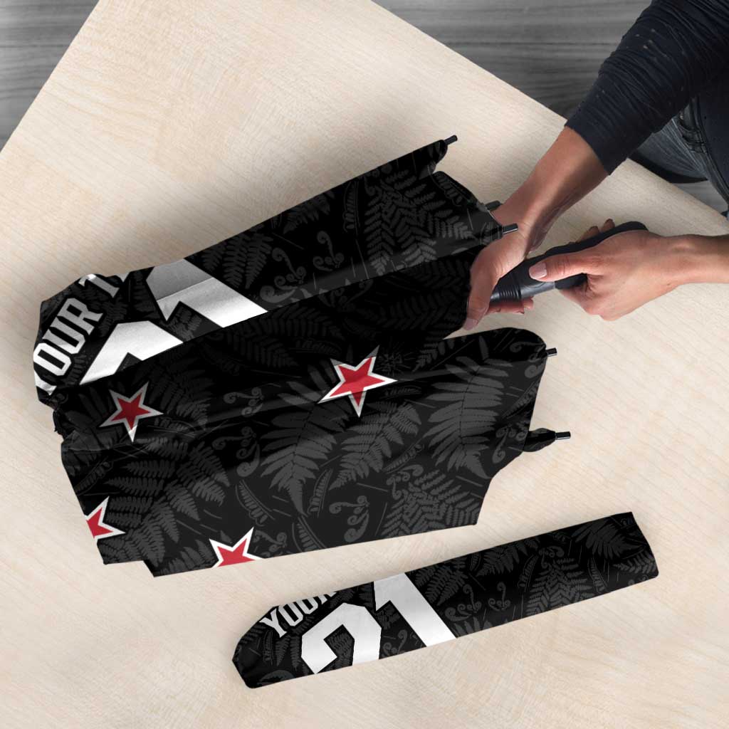 Custom NZ Cricket Pride Umbrella Silver Fern Fan Supporter Apparel - Aussie Hoodie